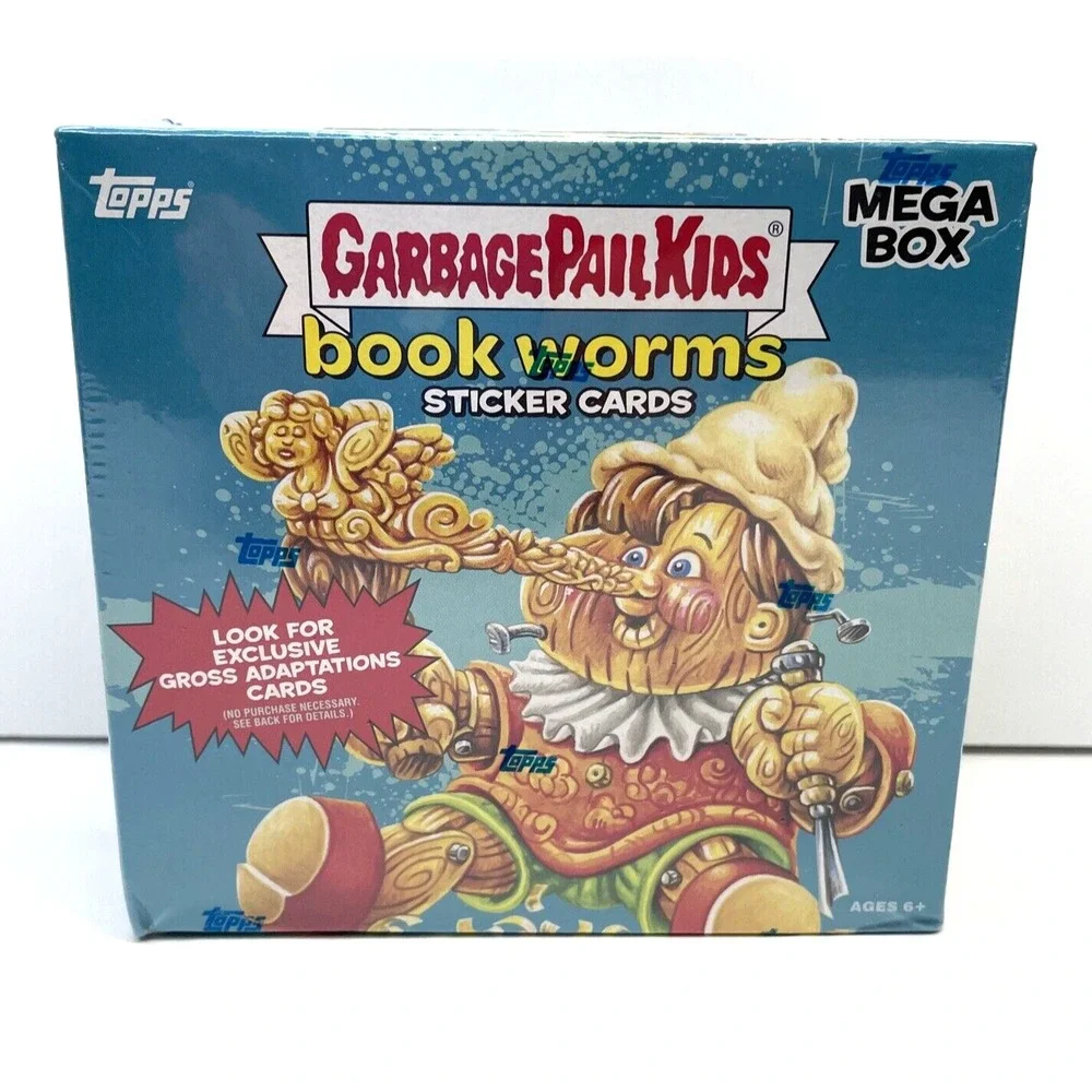 Garbage Pail Kids Book Worms Box MEGA BOX FACTORY SEALED!!